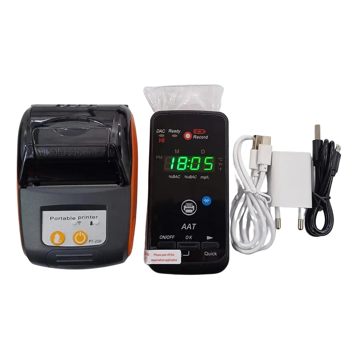 Breathalyzer Alcohol Tester with Printer S2023