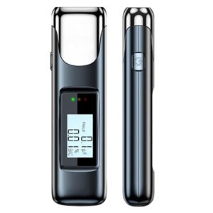 SIMMANS S-19 Professional Alcohol Tester Digital Display Breath Analyzer High-Precision Breathalyzer Audible Alert with LCD Display Alcohol Detector