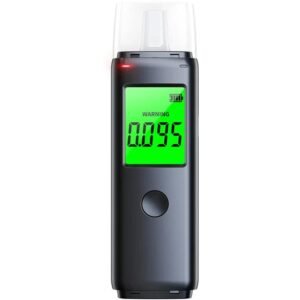 SIMMANS S05 Non-Contact Alcohol Tester  Professional for Breath Analyzer Machine for Accurate Alcohol Testing with LCD Display.