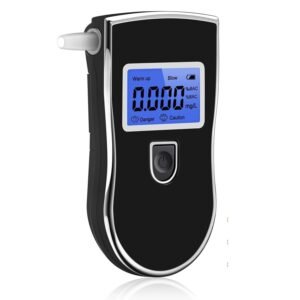SIMMANS S-40 Professional Breathalyzer Alcohol Tester Digital Display High Accuracy Semiconductor Sensor Breath Tester Police Grade & Fast Result Alcohol Tester