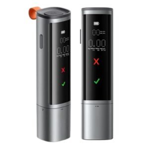 SIMMANS S13 Professional Alcohol Tester Digital Display Breath Analyzer High-Precision Breathalyzer Audible Alert with LCD Display Alcohol Detector