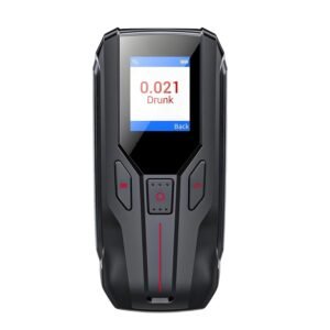 SIMMANS S-75 Breathalyzer, Professional-Grade Accuracy, Portable Breath Alcohol Tester with UK Platinum Sensor, Two Test Mode, 1000mAh Battery, LCD Screen, Personal & Professional Uses.